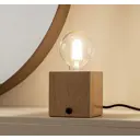 Настольная лампа декоративная Inspire Bokken цвет бежевый