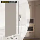 Фасад для кухонного шкафа Ньюпорт 39.7x102.1 см Delinia ID МДФ цвет топо