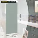 Фальшпанель для навесного шкафа Томари 37x102.4 см Delinia ID МДФ цвет голубой