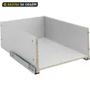 Ящик выдвижной Delinia 35.2x17.7x51.1 см ЛДСП цвет серый