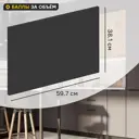 Фасад выдвижного ящика София 59.7x38.1 см DELINIA ID ЛДСП цвет серый