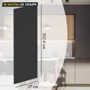 Фальшпанель для кухонного шкафа София грей 37x102.4 см Delinia ID ЛДСП цвет серый