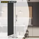 Фасад кухонного шкафа София 44.7x214.1 см DELINIA ID ЛДСП цвет серый