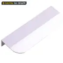 Мебельная ручка-профиль Мура матовый хром 96 мм