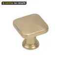 Мебельная ручка-кнопка Тея золото