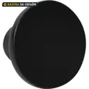 Мебельная ручка-кнопка Аян цвет черная