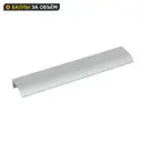 Мебельная ручка-профиль Мура матовый хром 98 мм