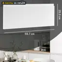 Фасад выдвижного ящика Токио 59.7x25.3 см DELINIA ID МДФ цвет белый