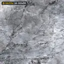 Стеновая панель Alumoart Thunderstorm Grey 53.2.2 300x60x0.4 см алюминий цвет серый