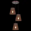 Светильник подвесной Reluce 03201-0.9-03 3 лампы 6 м² цвет коричневый