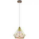 Светильник подвесной Reluce 03461-0.4-01 gd 1 лампа 2 м² цвет белый