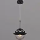 Светильник подвесной Reluce 5905 05905-0.9-01 bk 1 лампа 2 м² цвет прозрачный/черный