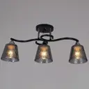 Люстра на штанге Reluce 06089-0.3-03 bk+cr 3 лампы 18 м² цвет серый