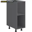 Кухонный шкаф напольный 30x77x56 см ДСП цвет серый