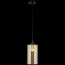 Светильник подвесной Reluce 04934-0.9-01 bk 1 лампа 3 м² цвет черный