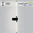 Настенный светильник светодиодный Reluce 04295-0.2-720 цвет черный