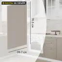 Фасад кухонного шкафа Ньюпорт 39.7x76.5 см KONSENSA ЛДСП цвет бежевый