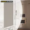 Фасад кухонного шкафа Ньюпорт 44.7x102.1 см KONSENSA ЛДСП цвет бежевый