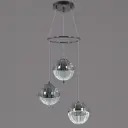 Подвесной светодиодный светильник Reluce 05880-0.9-03 CR цвет серый/серебристый