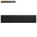 Фасад для кухонного ящика Ньюпорт 59.7x12.5 см Delinia ID МДФ цвет черный