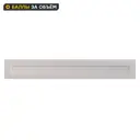 Фасад для кухонного шкафа Ньюпорт 14.7x102.1 см Delinia ID МДФ цвет серый