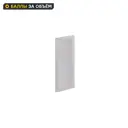 Фасад для кухонного шкафа Ньюпорт 29.7x76.5 см Delinia ID МДФ цвет серый