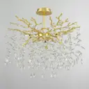 Люстра потолочная Arte Milano 23111.600.8.g9.b gd 8 ламп 16 м² цвет золото