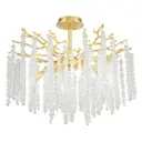 Люстра потолочная Arte Milano 23111.600.8.e14.a gd 8 ламп 16 м² цвет золото