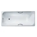 Ванна Универсал Ностальжи чугунная эмалированная 160x75x44.5 см с ручками