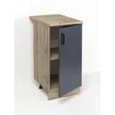 Кухонный шкаф напольный Regent style ДубВотанРабочийСтол1д/400 40x82.6x60 см ЛДСП цвет графит