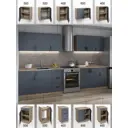 Кухонный шкаф напольный Regent style ДубВотанРабочийСтол1д1ящ/400 40x82.6x60 см ЛДСП цвет графит