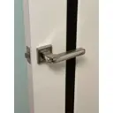 Ручка дверная межкомнатная Itaros Cавона 60003 белый никель/хром в полном комплекте