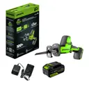 Пила сабельная аккумуляторная бесщеточная Greenworks GPT-CRS-25 1200507CUB, 24 Li-Ion 1x4 Ач