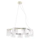 Светильник подвесной Crystal lux Encanto sp9 9 ламп 4 м² цвет золото