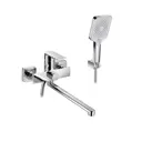 Смеситель для ванны Osgard Endi 17223 однорычажный универсальный с лейкой и шлангом цвет хром