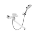 Смеситель для ванны Osgard Olen 20223 однорычажный универсальный с лейкой и шлангом цвет хром белый