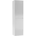 Пенал для ванной подвесной Домино 40 Verona Белый левый/правый Домино