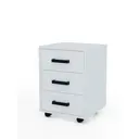 Тумба офисная 3 ящика 42x58x40 см ЛДСП цвет белый