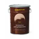 Защитно-декоративный антисептик для дерева Certa 3 в 1 серый 5.5л