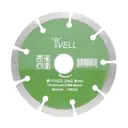Диск алмазный по граниту Vell V90345 сегментный 115x22.2x2 мм