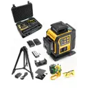 Уровень лазерный Instrumax Linepro 4D Expert Зеленый, на штативе, дальность до 40 м