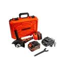 УШМ аккумуляторная бесщеточная Kingqueen KQ-YJ803A, 20 В Li-Ion 2x4 Ач, 125 мм