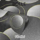 Обои флизелиновые Flizelini 1.06 м цвет 2084-23 круги темно-серые 2084-23