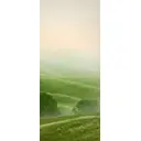 Пленка самоклеящаяся универсальная Wallfix Зеленые холмы 0.95x2.2 м цвет зеленый