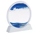 Декоративный предмет Сима-ленд Песочные часы-картина синий