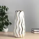 Ваза Сима-ленд Грант элит керамика цвет белый 29 см