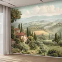 Фотообои флизелиновые Postermarket Домик в горах 400x270 см