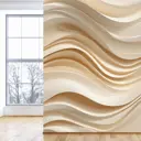 Фотообои флизелиновые Postermarket Абстракция бежевая 200x270 см