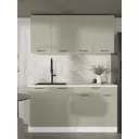 Кухонный гарнитур Невада Mebiplex УТ-00156824 160x217.8x60 см ЛДСП цвет серо-зеленый