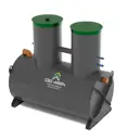 Станция биологической очистки Экомир Модель 4 4539л 1200л/сутки черный